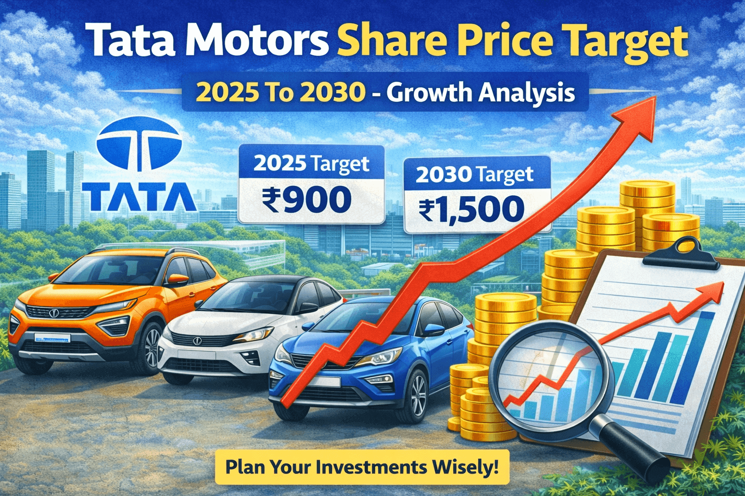 Tata Motors Share Price Target 2025 To 2030 – Growth Analysis
